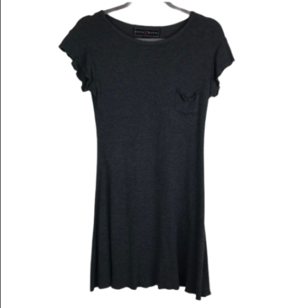 Dolly & Esther grey frocket mini dress